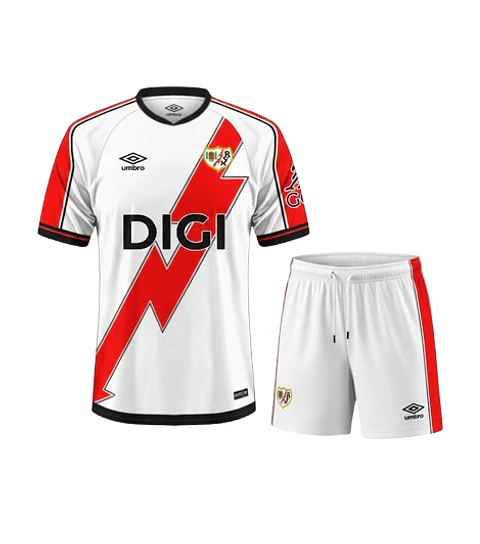 Equipación Rayo Vallecano 2025-26 Infantil