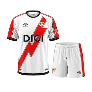 Rayo Vallecano 2025-26 Children's Kit
