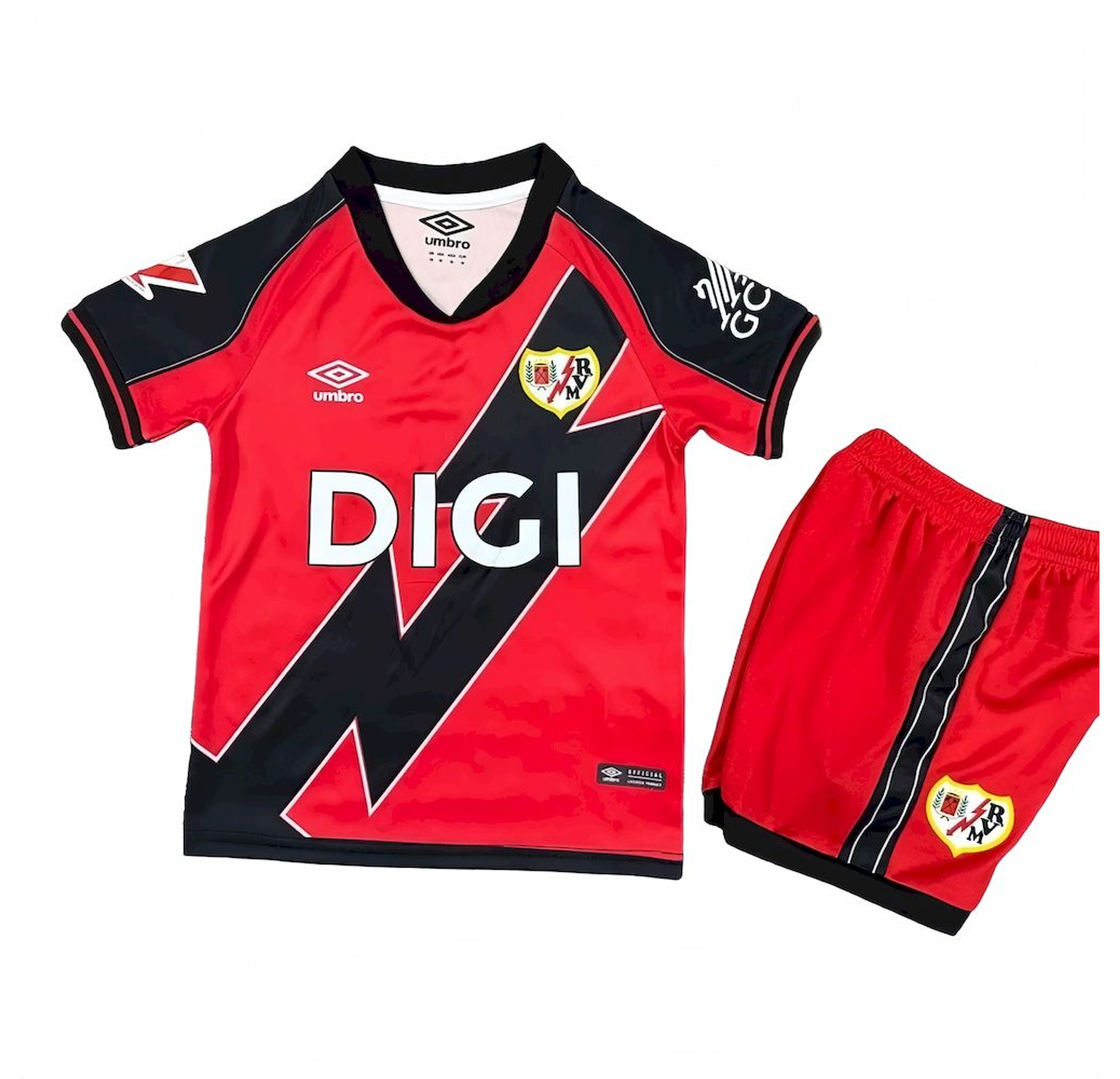Rayo Vallecano Kit Criança 2025-26 2