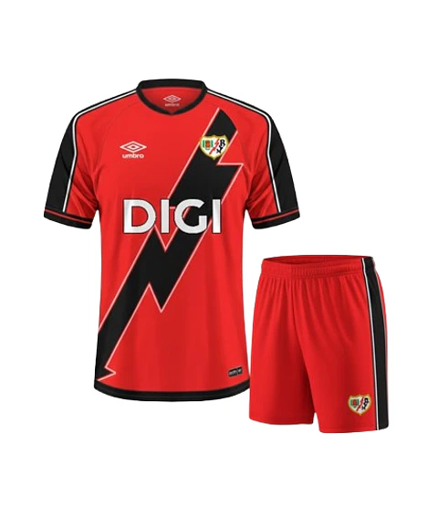 Equipación Rayo Vallecano 2025-26 Infantil