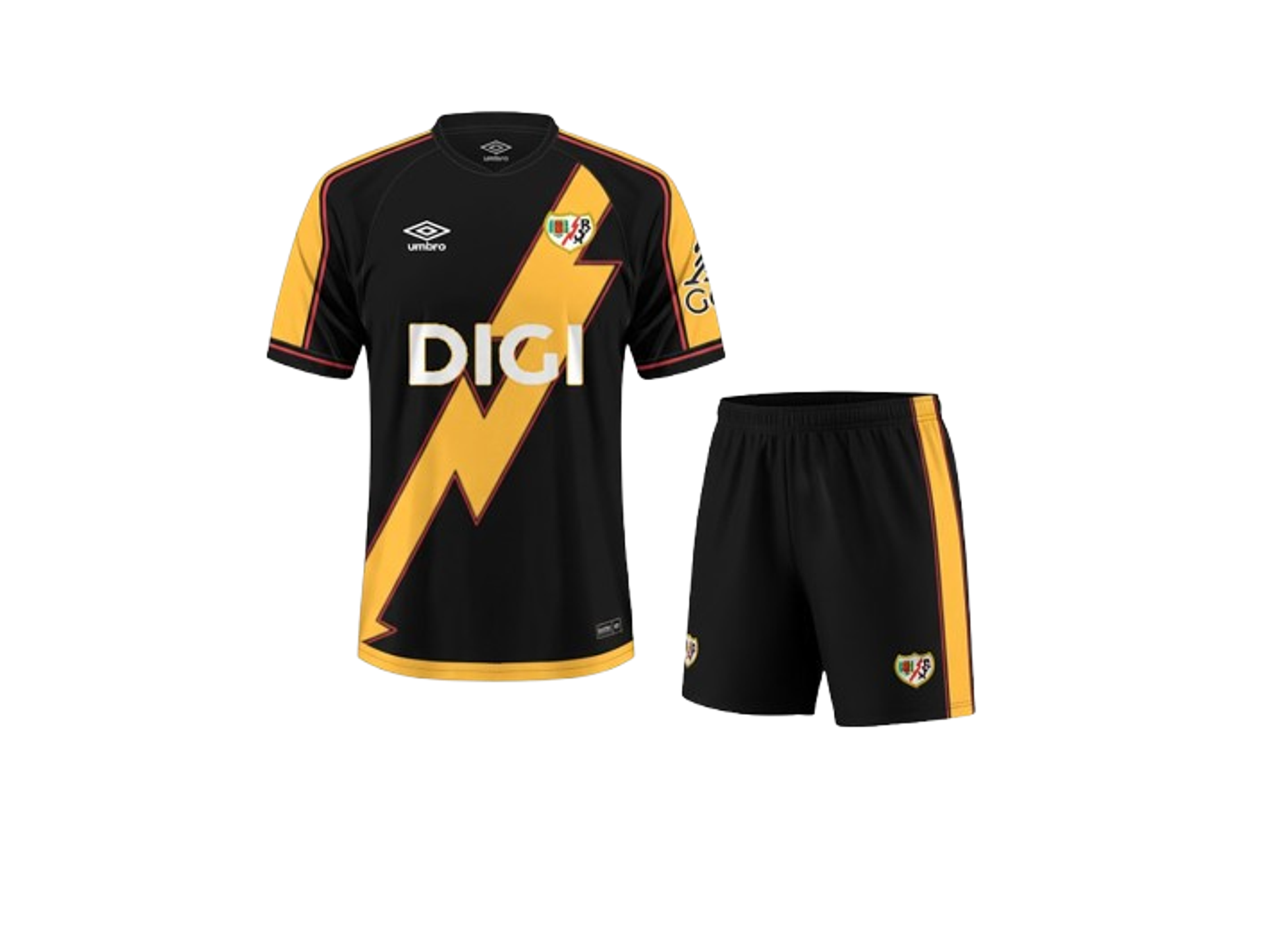 Rayo Vallecano Kit Criança 2025-26 1