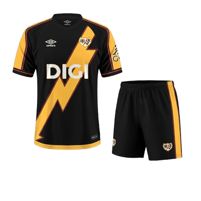 Rayo Vallecano Kit Criança 2025-26 1