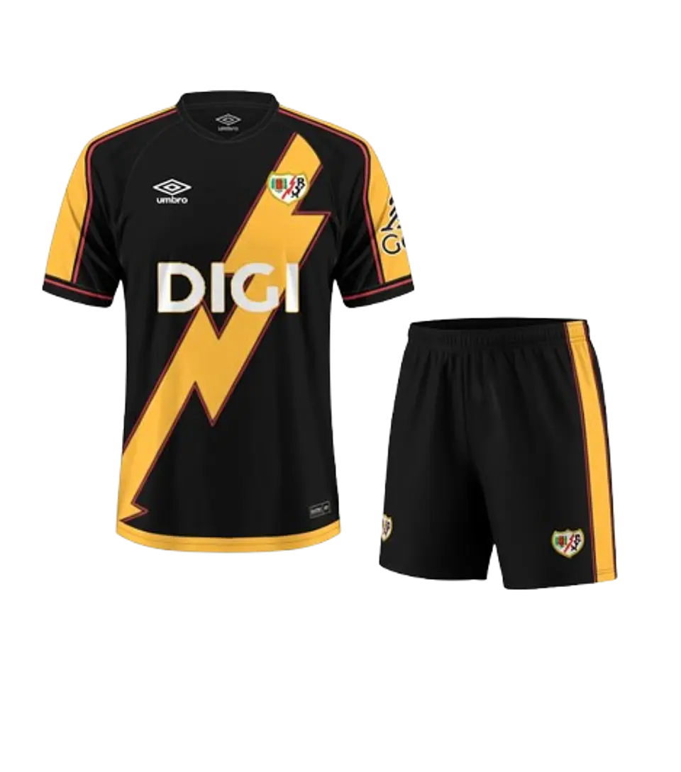 Rayo Vallecano Kit Criança 2025-26 1