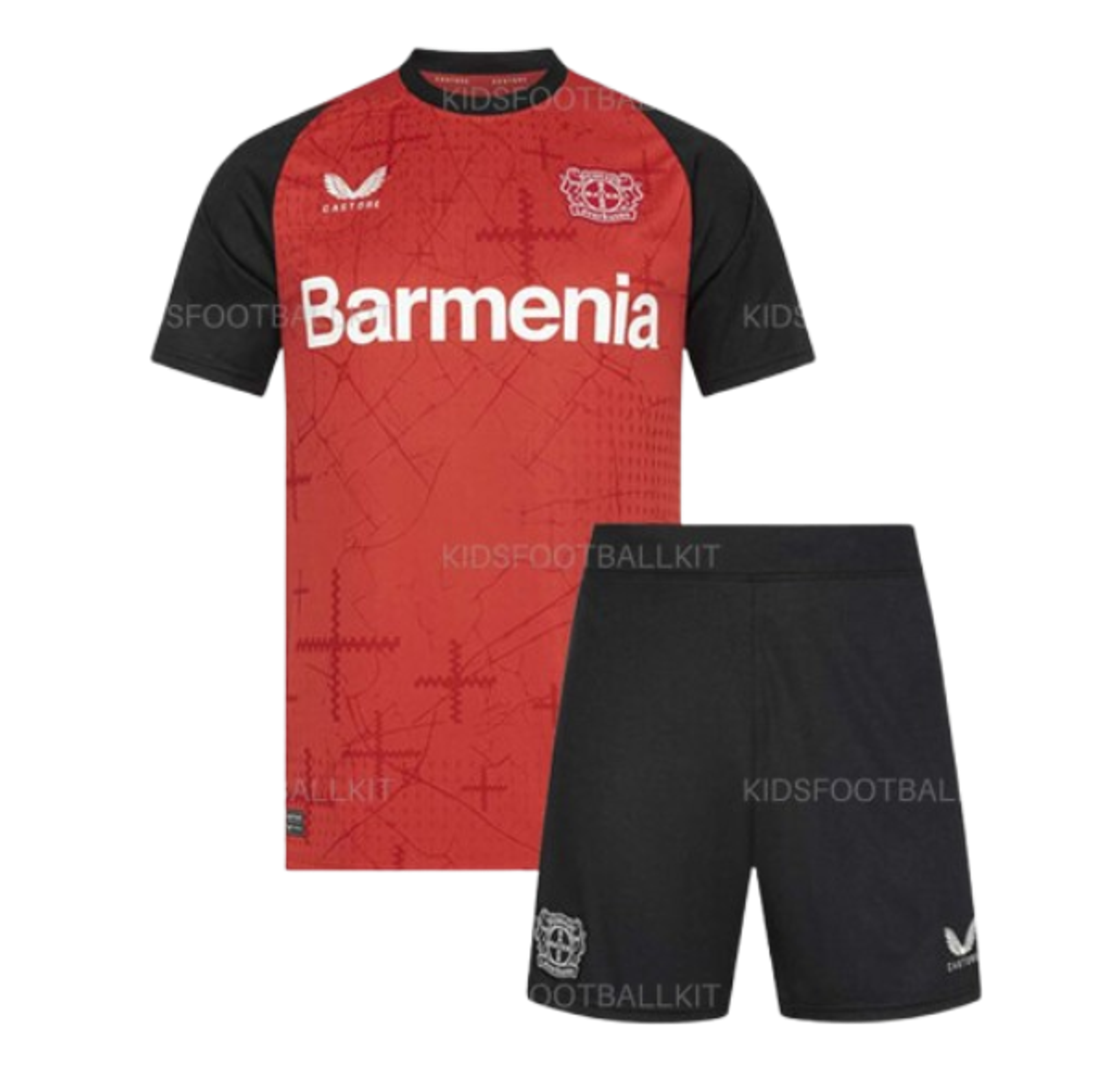 FC Bayern Leverkusen 2024-25 Kids Kit 1