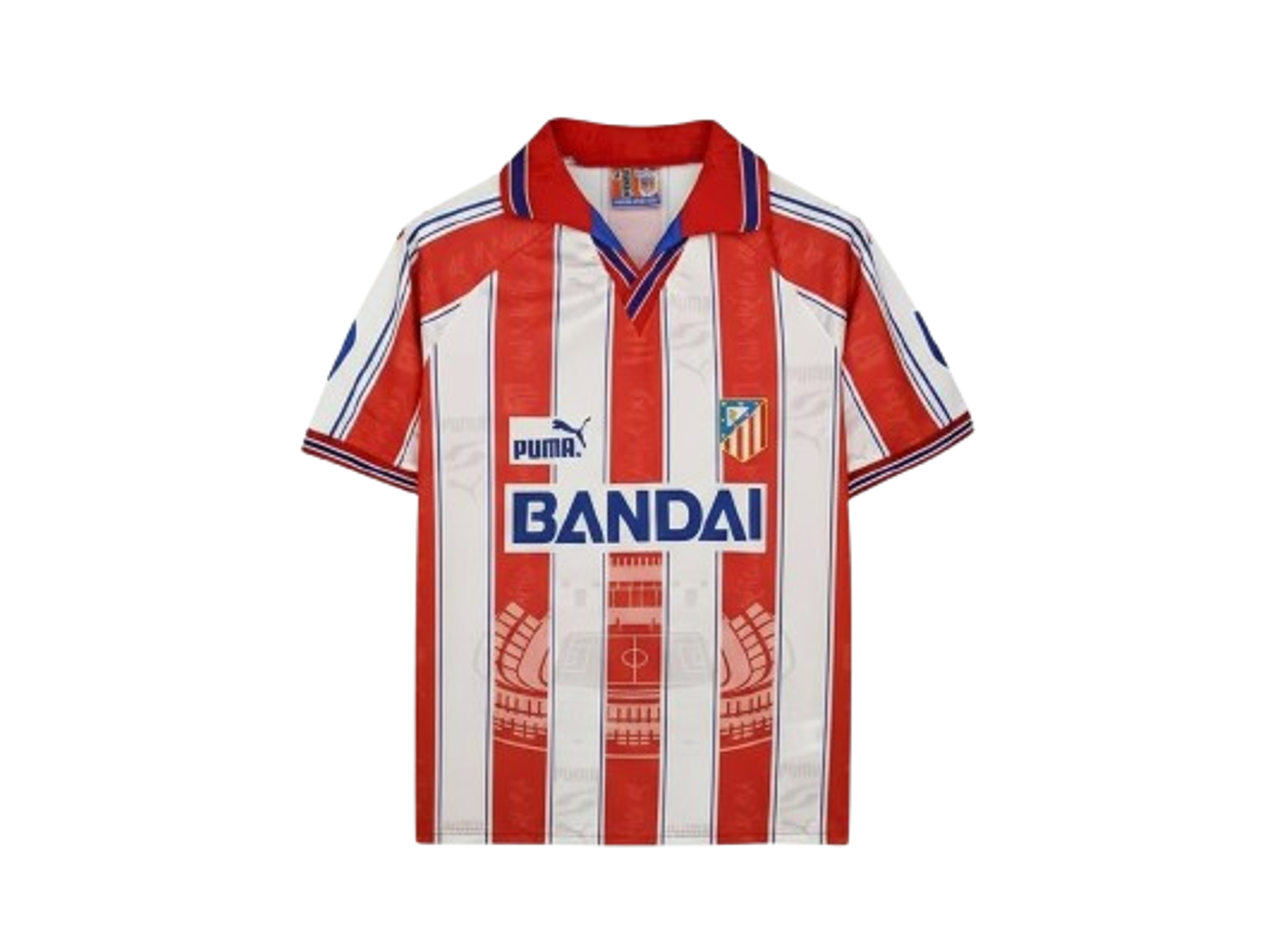 Atlético de Madrid retro 1996-97 1