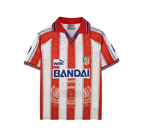 Camiseta retro del Atlético de Madrid 1996-97