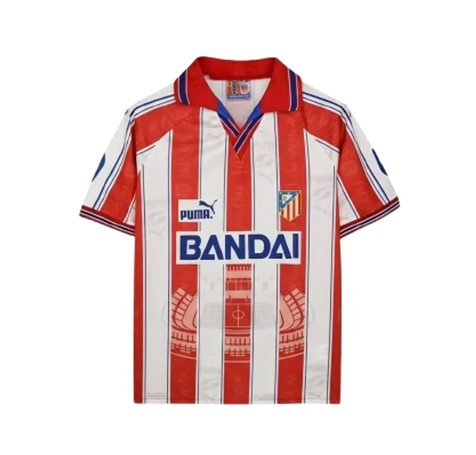Atlético de Madrid retro 1996-97 1