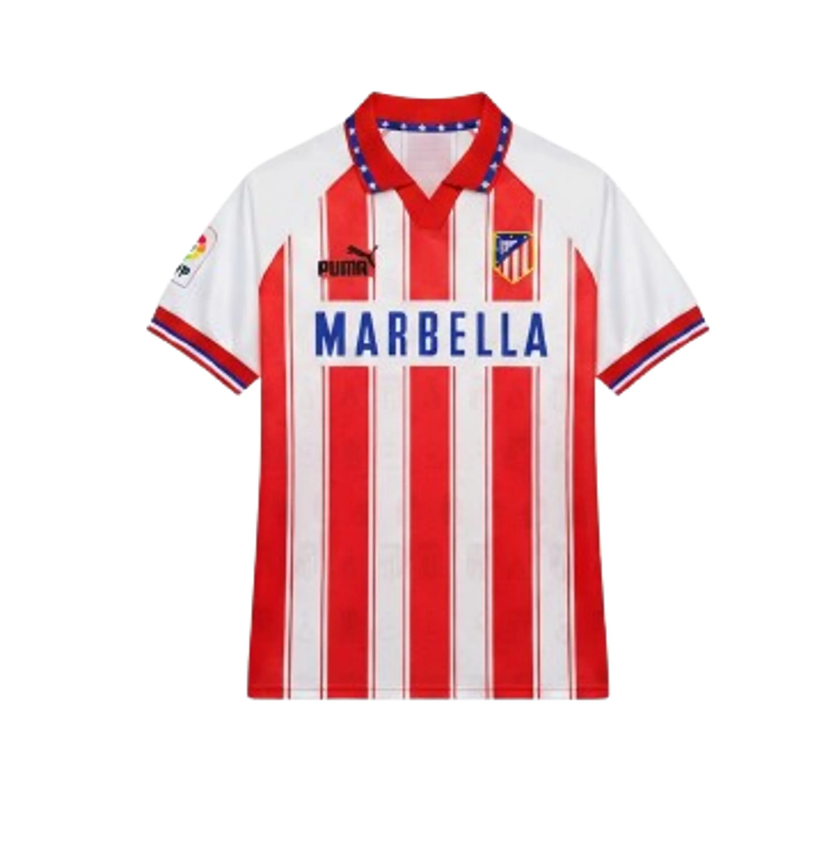 Atlético de Madrid retro 1995-96 1