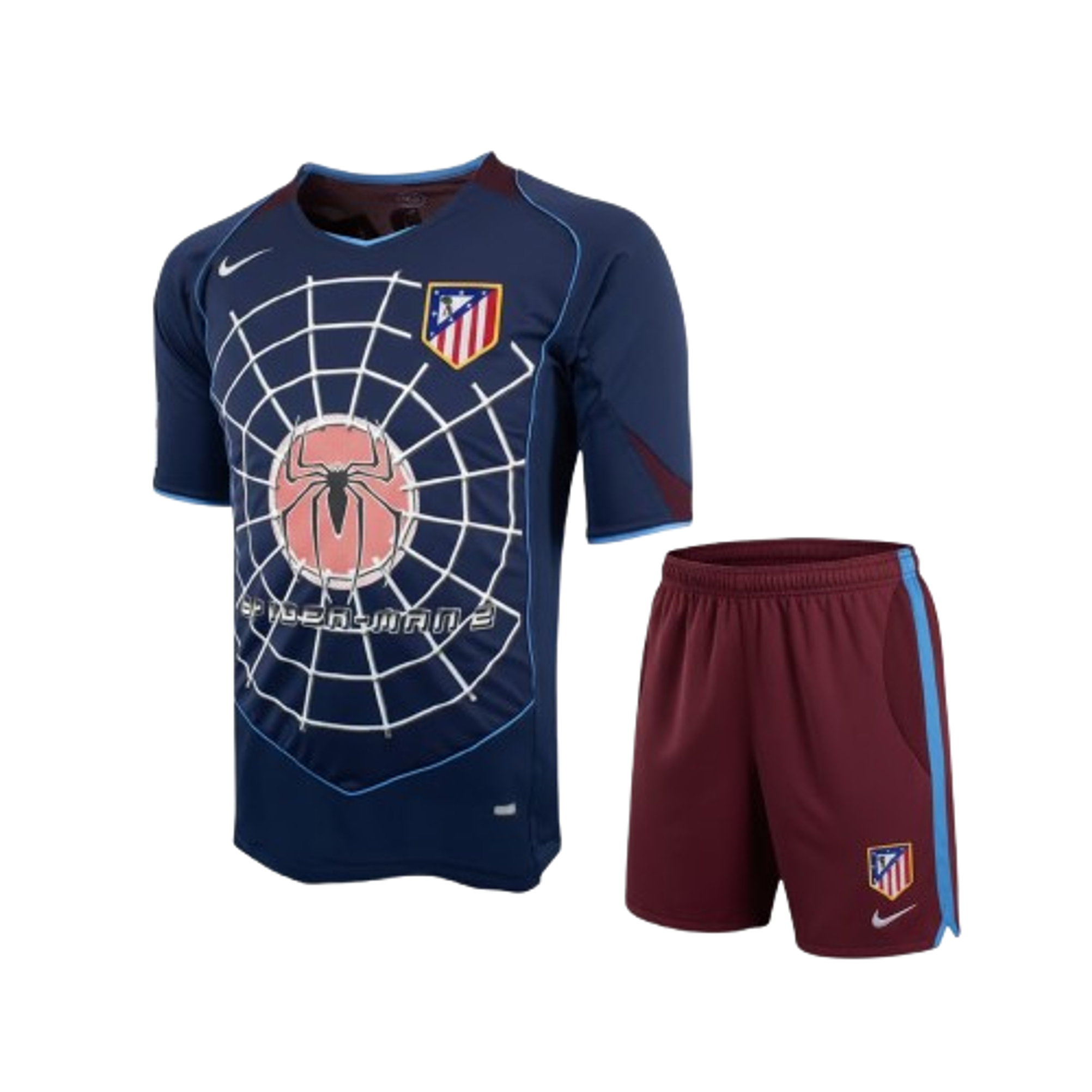 Atlético de Madrid Kit Criança Retro 2004-05 1