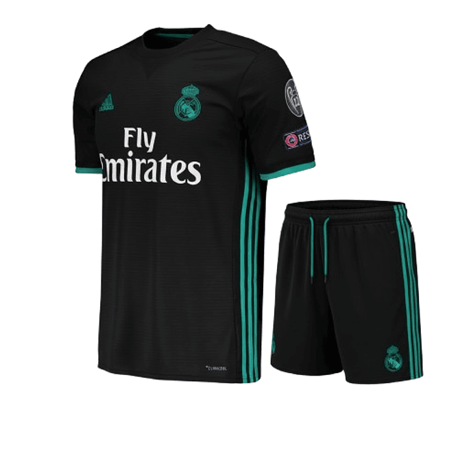 Real Madrid Kit Criança Retro 2017-18 1