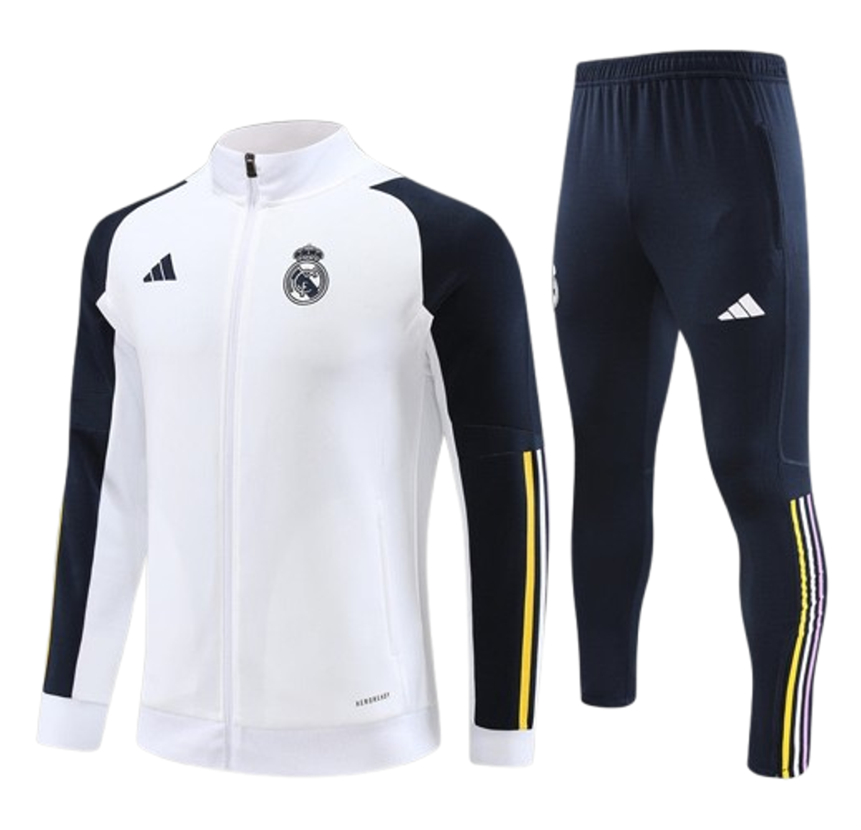 Real Madrid Fato de Treino - Zip Completo_Stock 1
