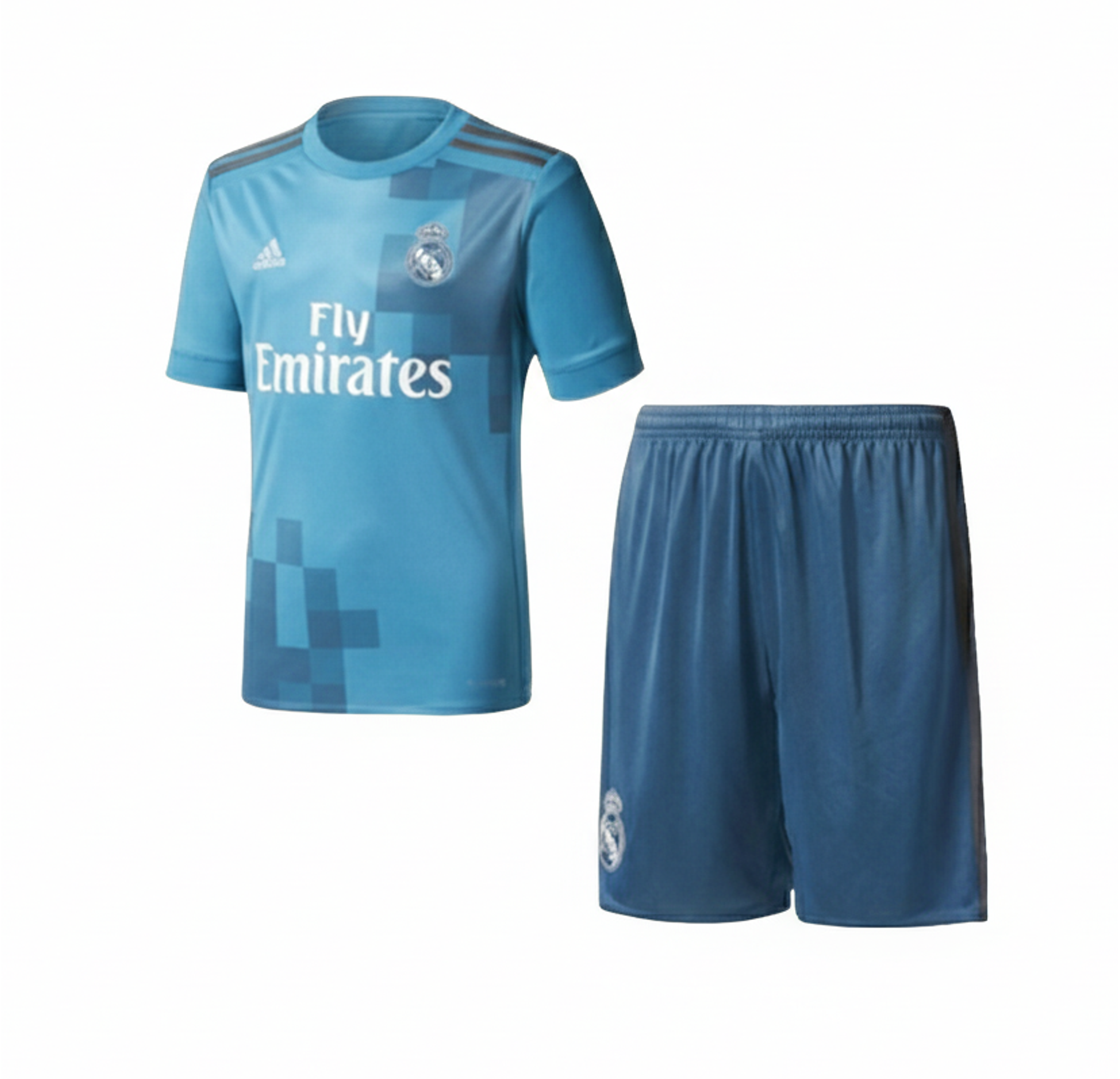 Real Madrid Kit Criança Retro 2017-18_Stock 1