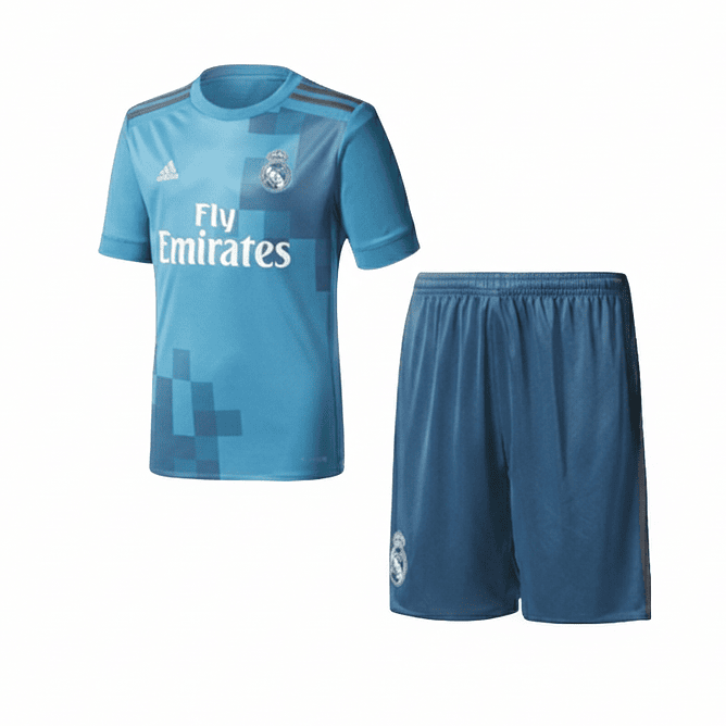 Real Madrid Kit Criança Retro 2017-18_Stock 1