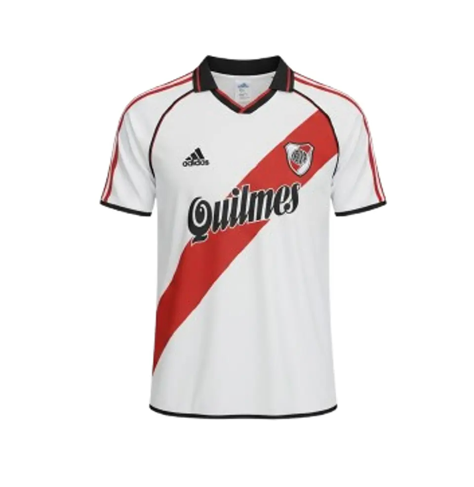 Kit retro de River Plate 2000-01 1