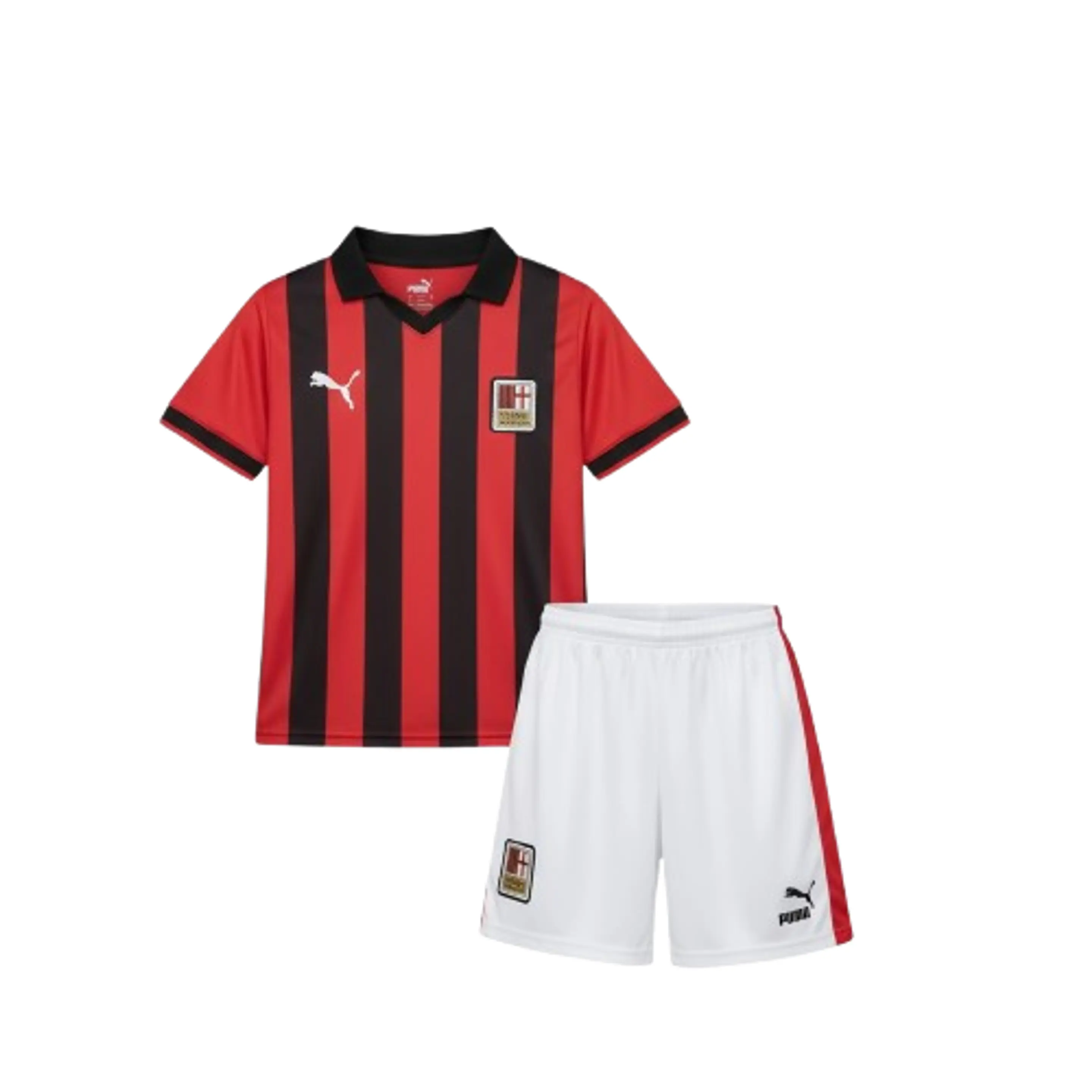 Equipación infantil del AC Milan 2025 1