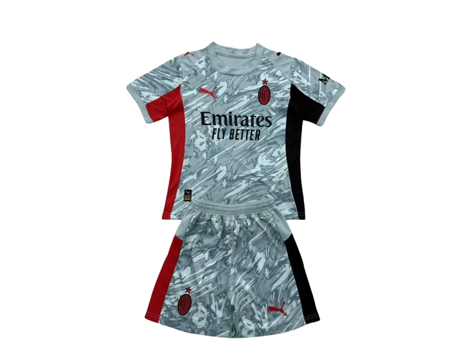 AC Milão guarda-redes Kit Criança 2025-26 2