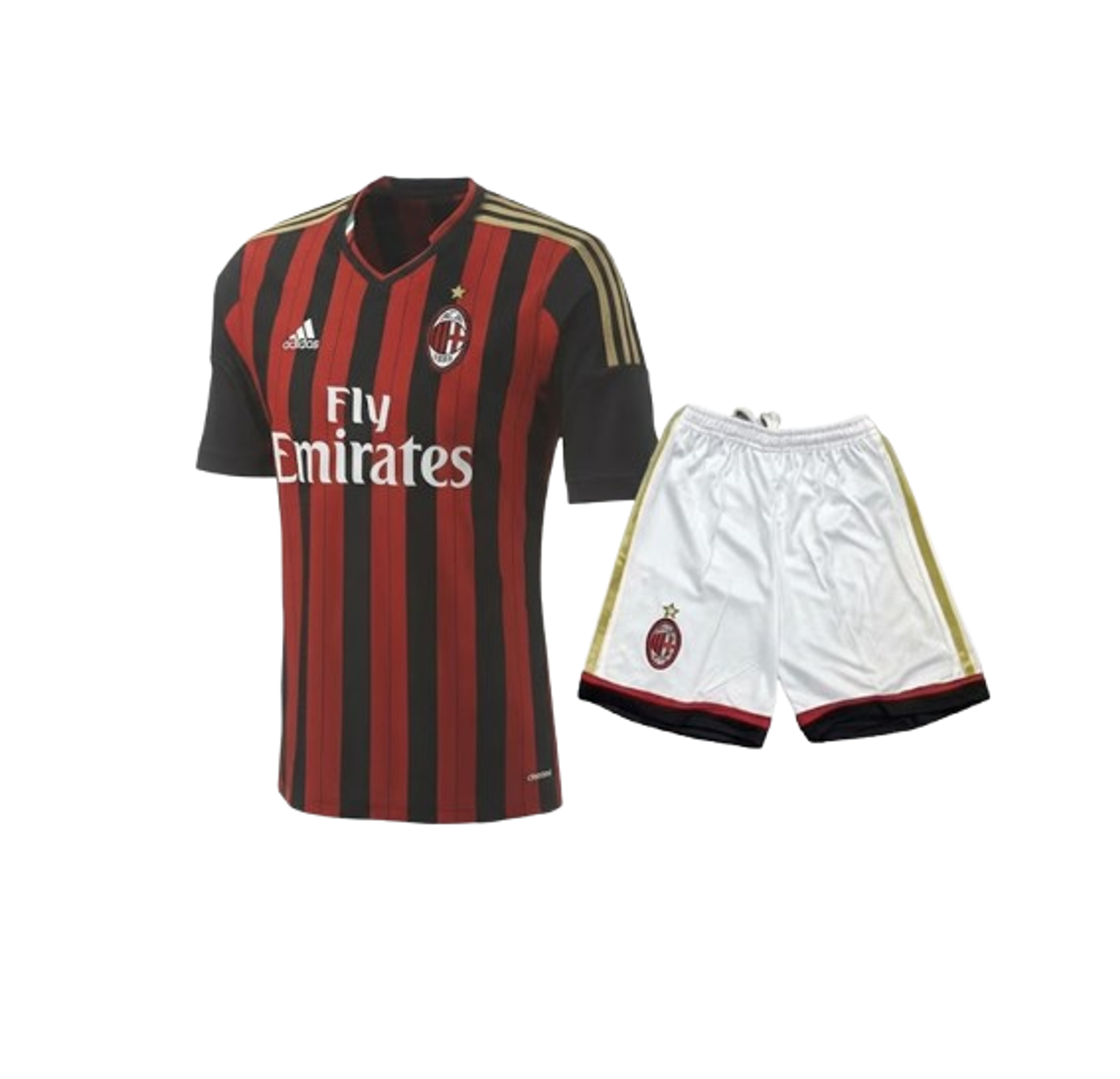 AC Milan Retro 2013-14 Kids Kit 1