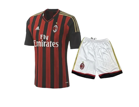 AC Milão Kit Criança Retro 2013-14