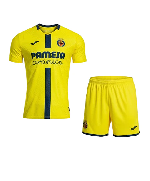 Equipación infantil del Villarreal 2025-26