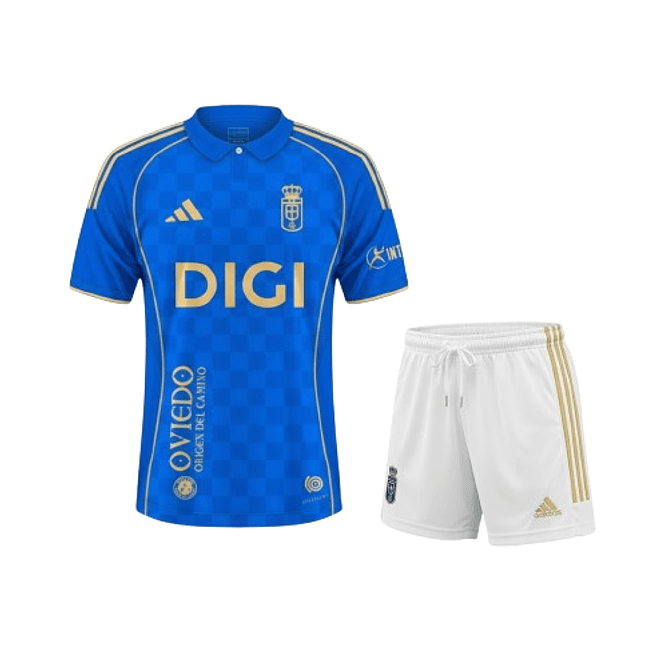 Real Oviedo Kit Criança 2025-26 1