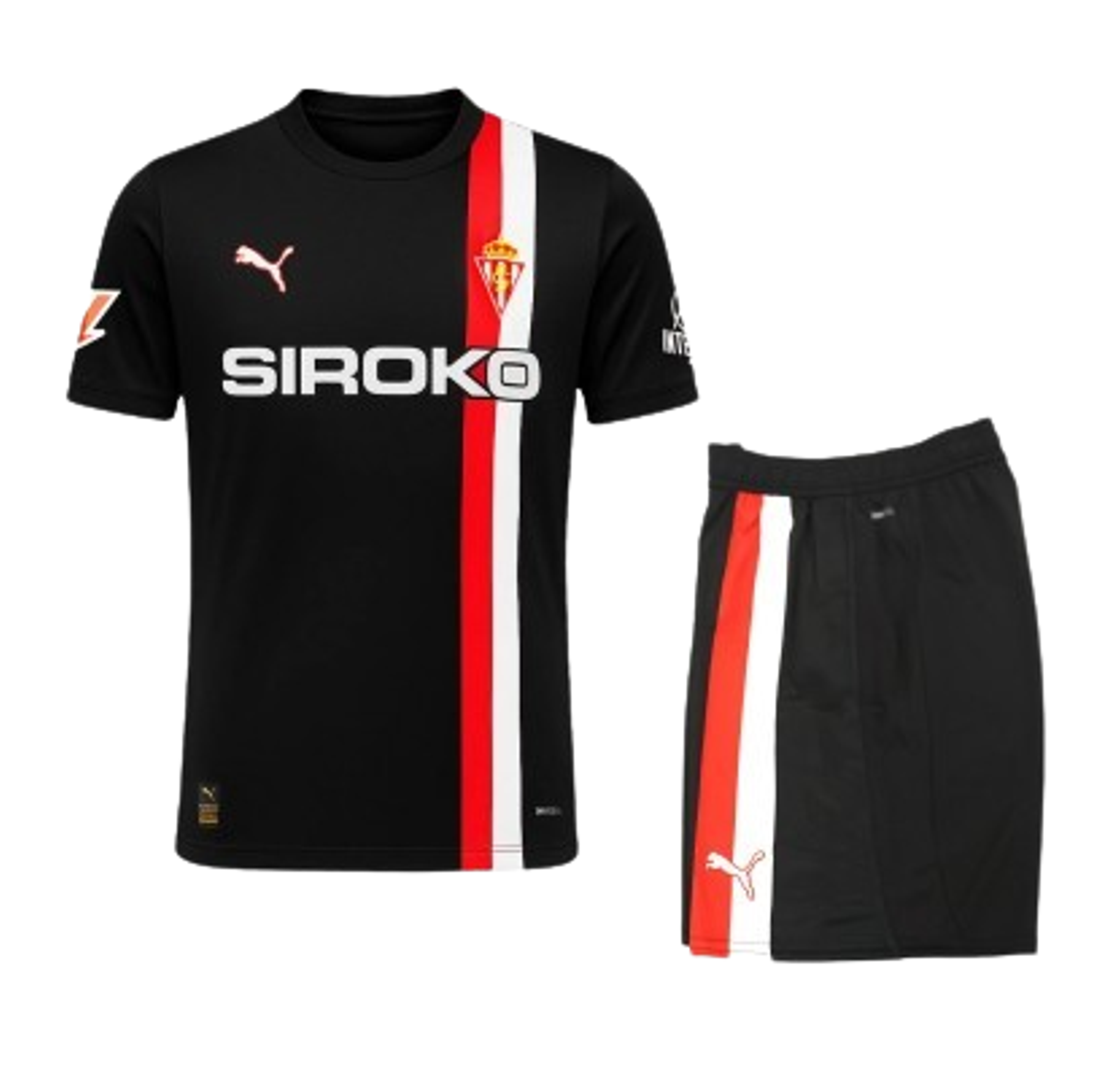 Sporting de Gijon Kit Criança 2025-26 1