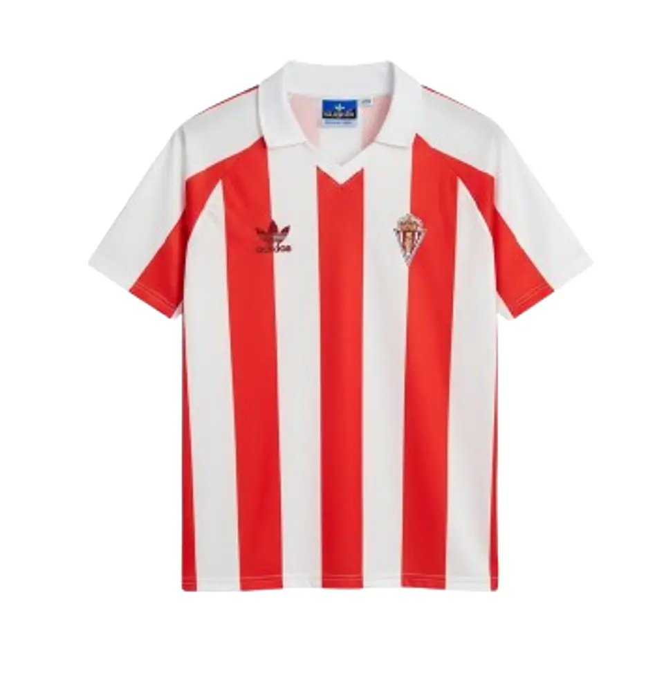 Sporting de Gijon retro 1980-81 1