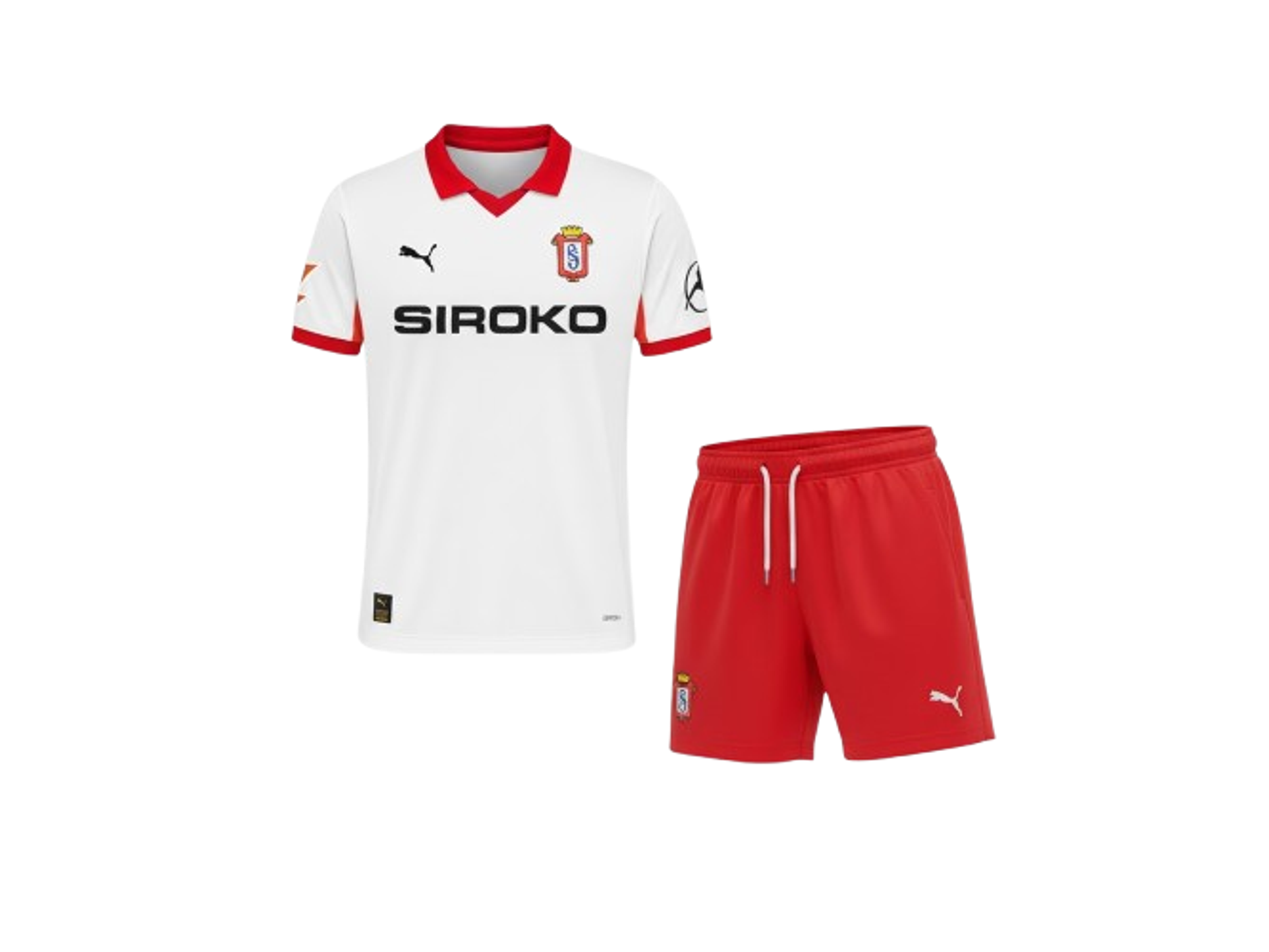 Equipación infantil del Sporting de Gijón 2025-26 1