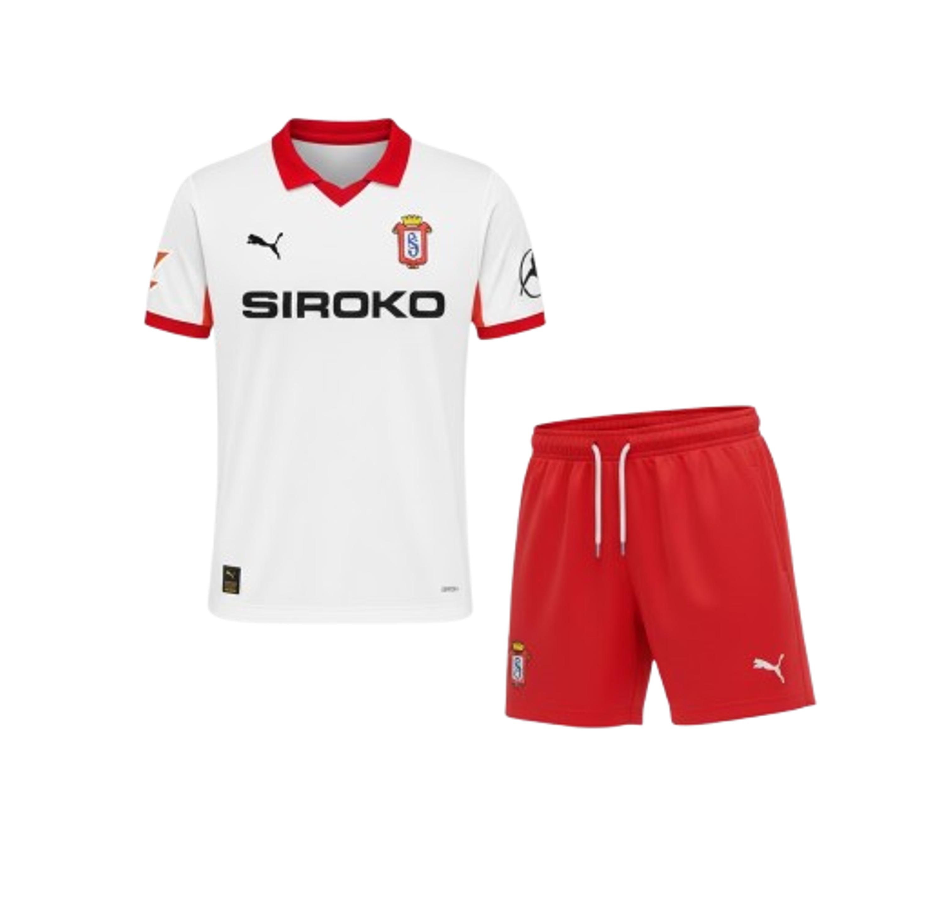 Equipación infantil del Sporting de Gijón 2025-26 1