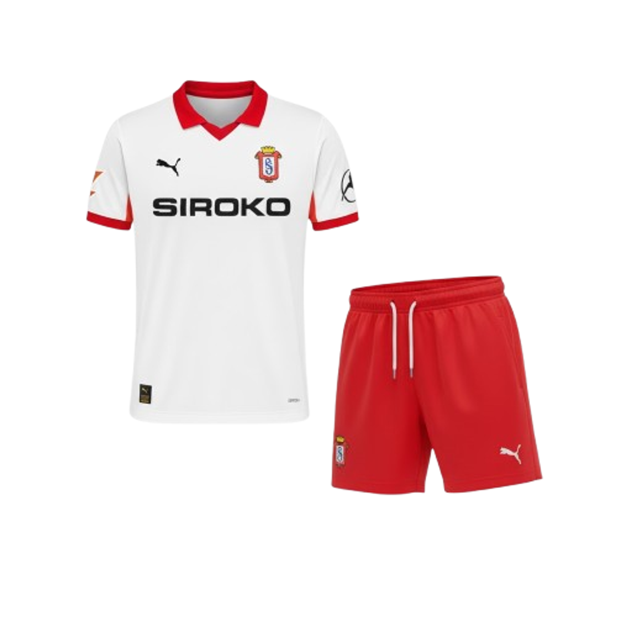 Sporting de Gijon Kit Criança 2025-26 1
