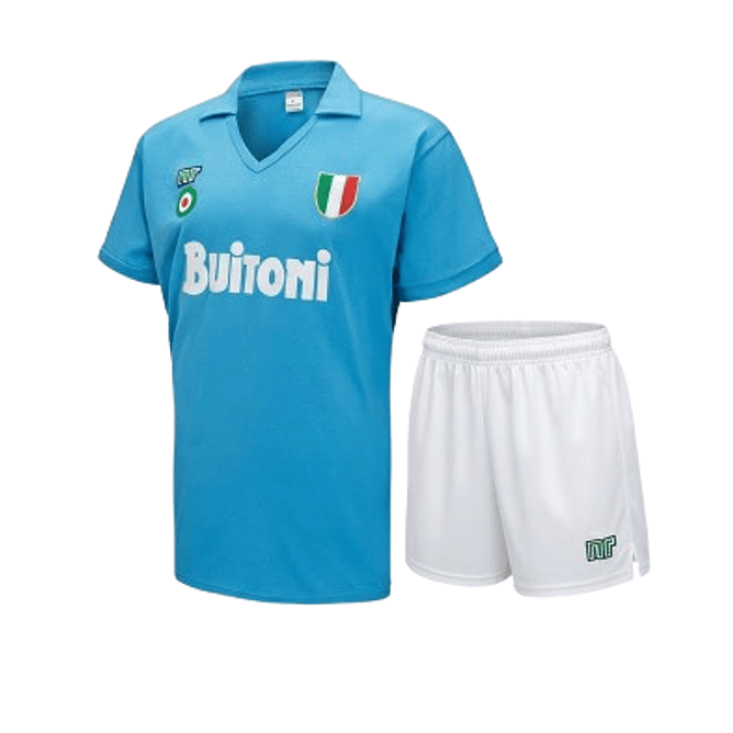 Napoli Kit Criança Retro 1987-88 1