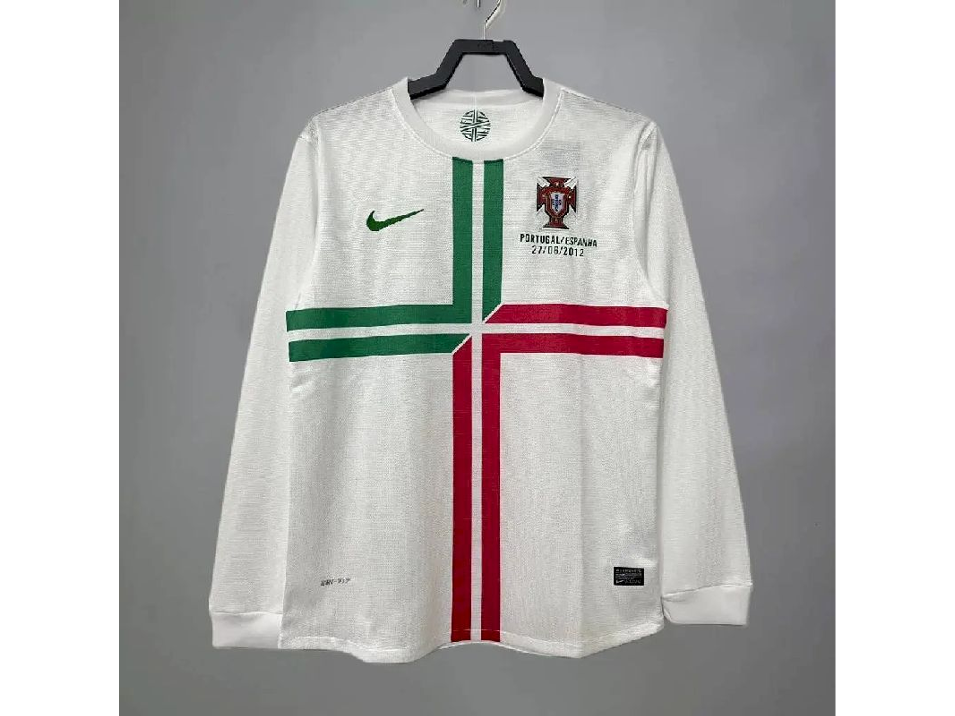 Portugal retro manga cumprida 2012 2