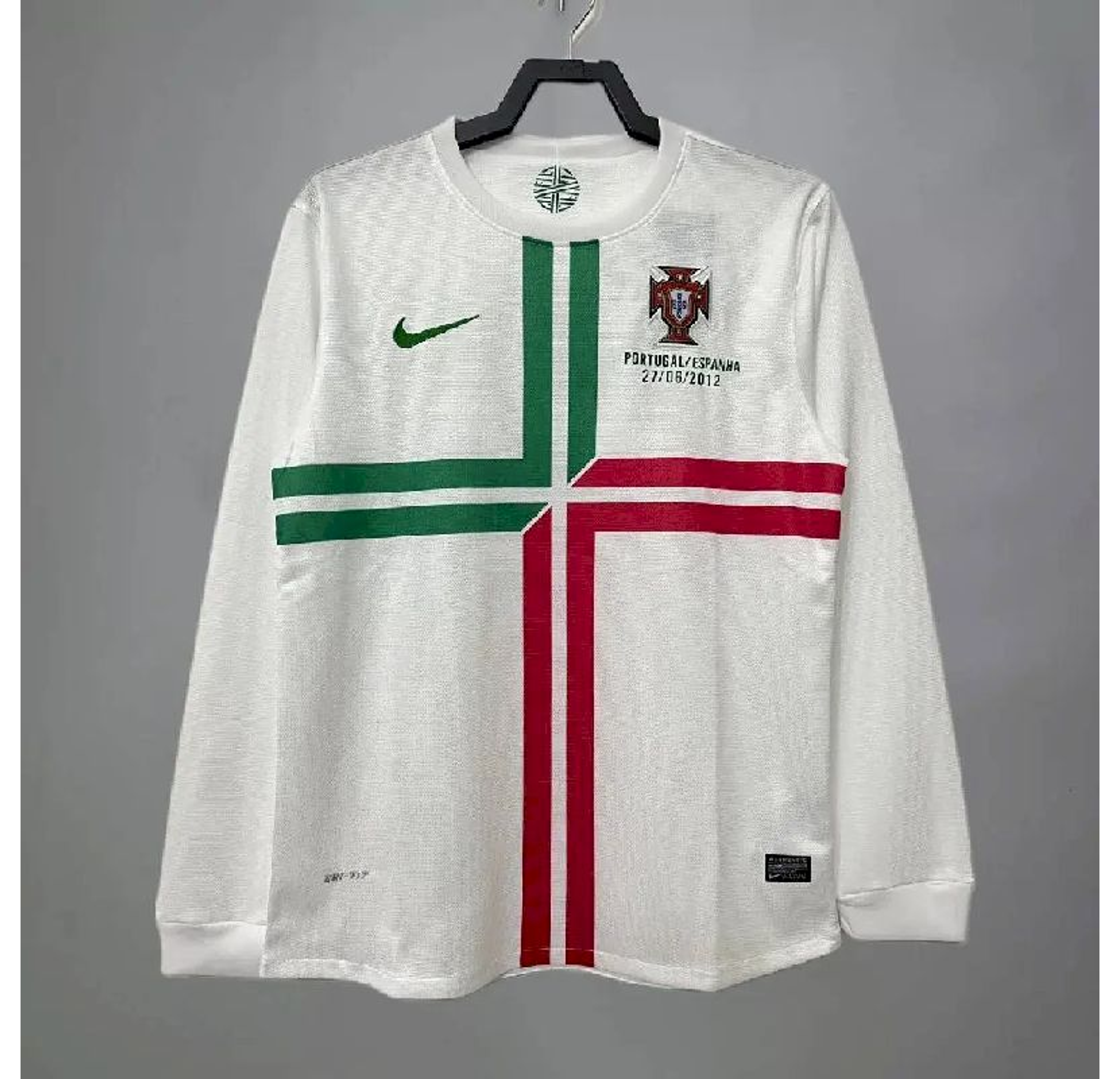 Portugal retro manga cumprida 2012 2