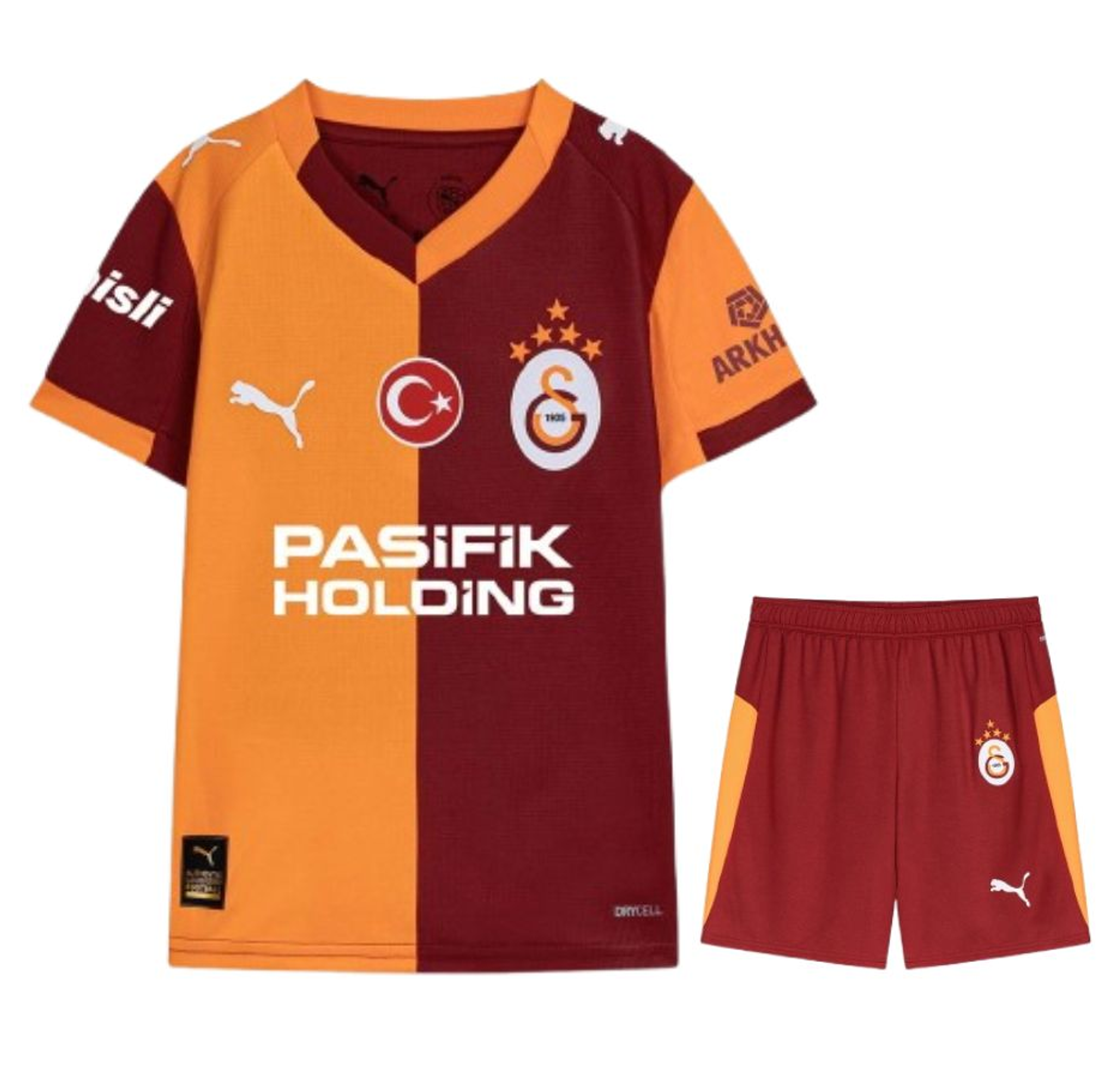 Equipación infantil del Galatasaray 2025-26 1