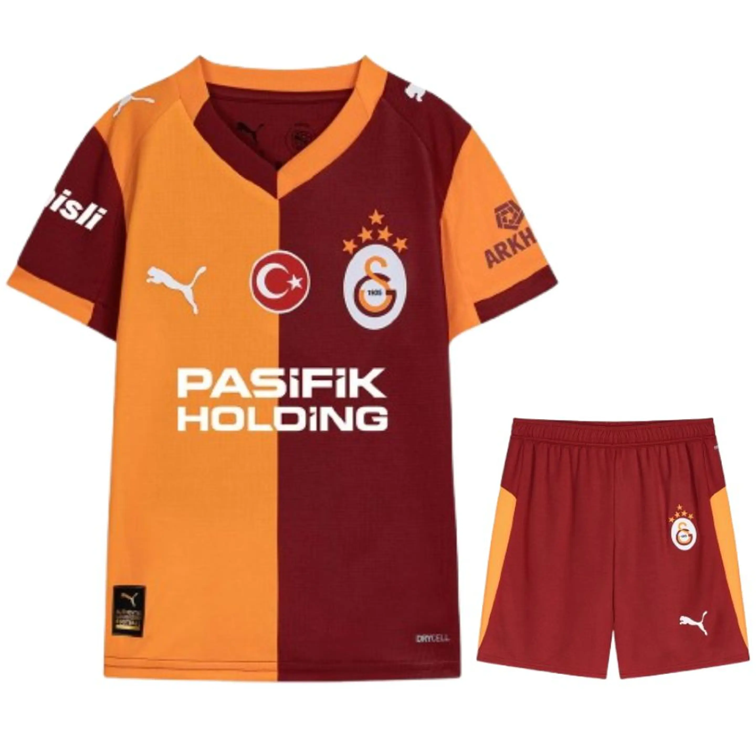 Equipación infantil del Galatasaray 2025-26 1