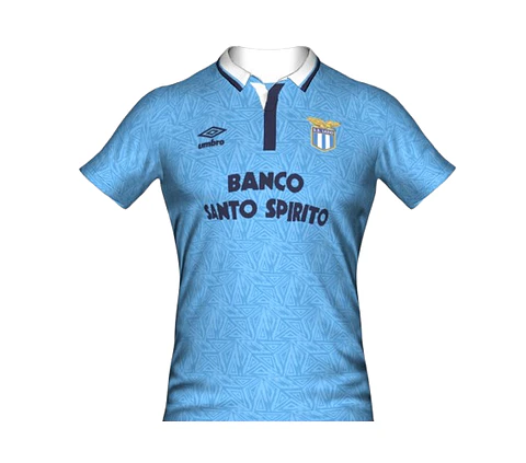 Kit retro de la Lazio 1991-92