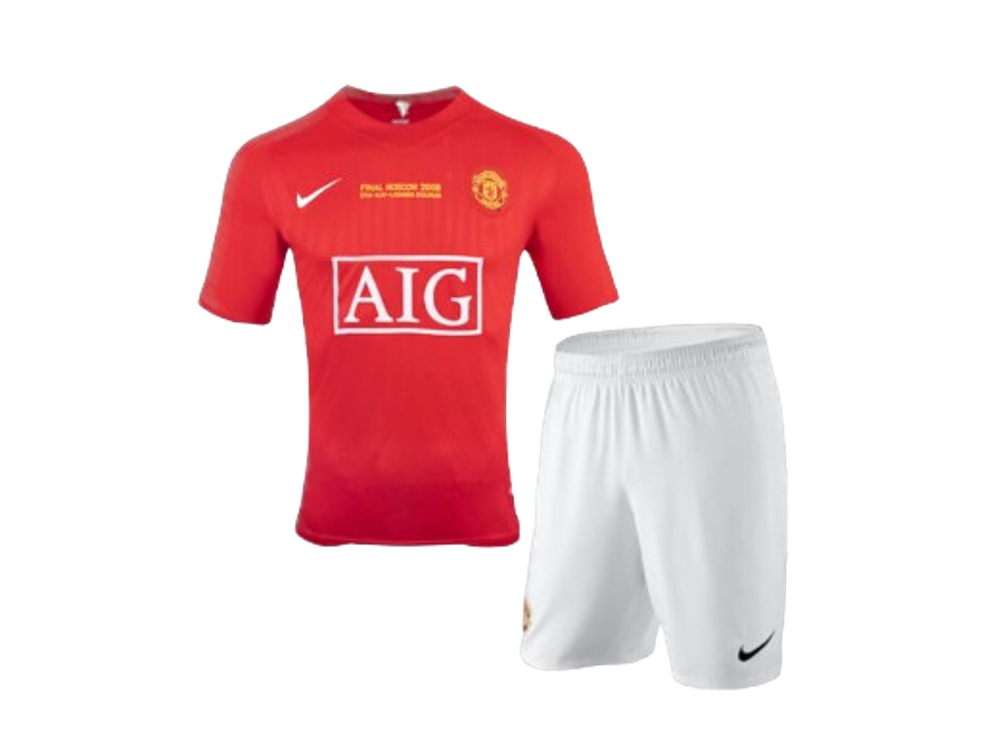 Manchester United retro Kit Criança 2007-08 1