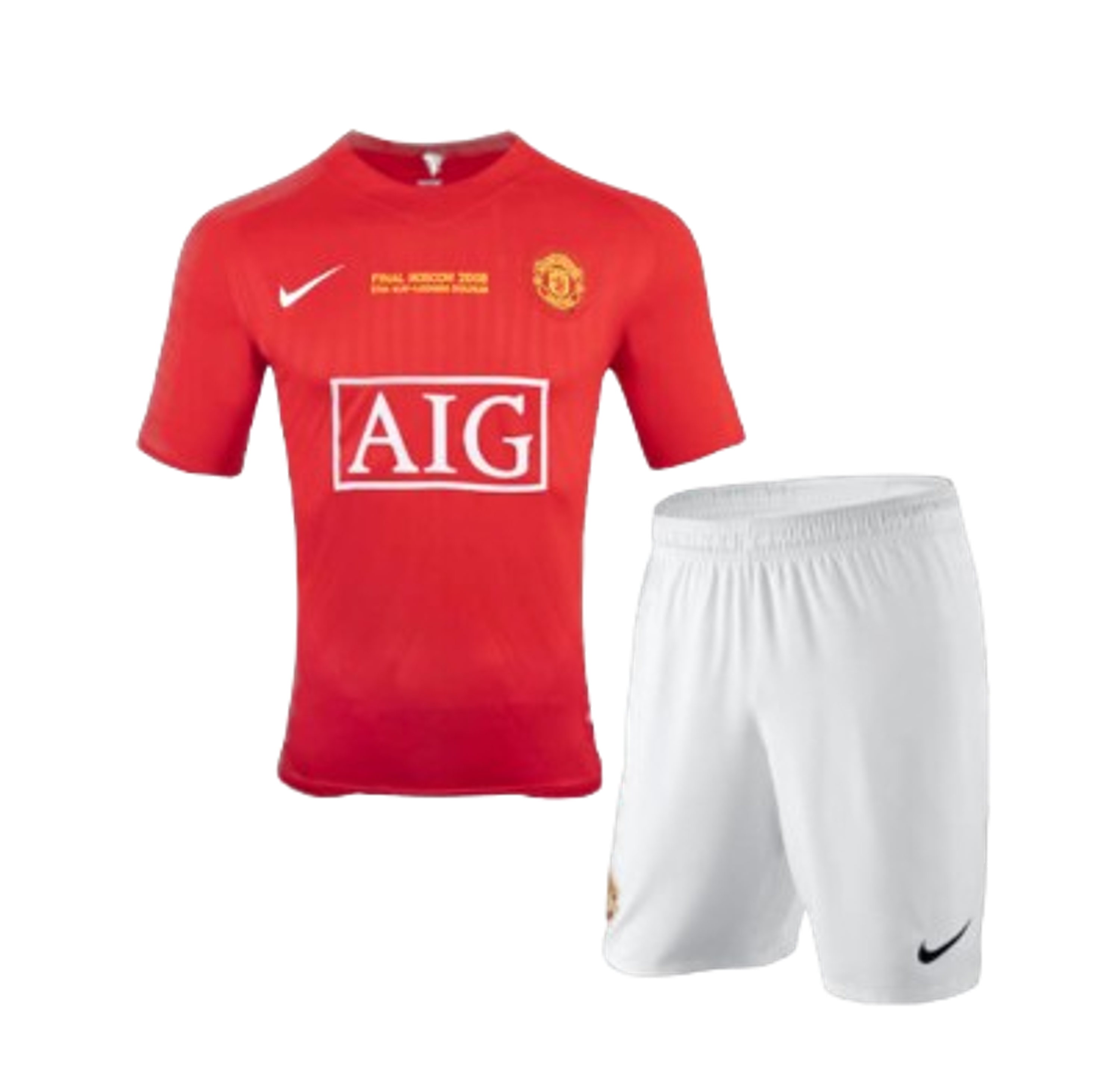 Manchester United retro Kit Criança 2007-08 1