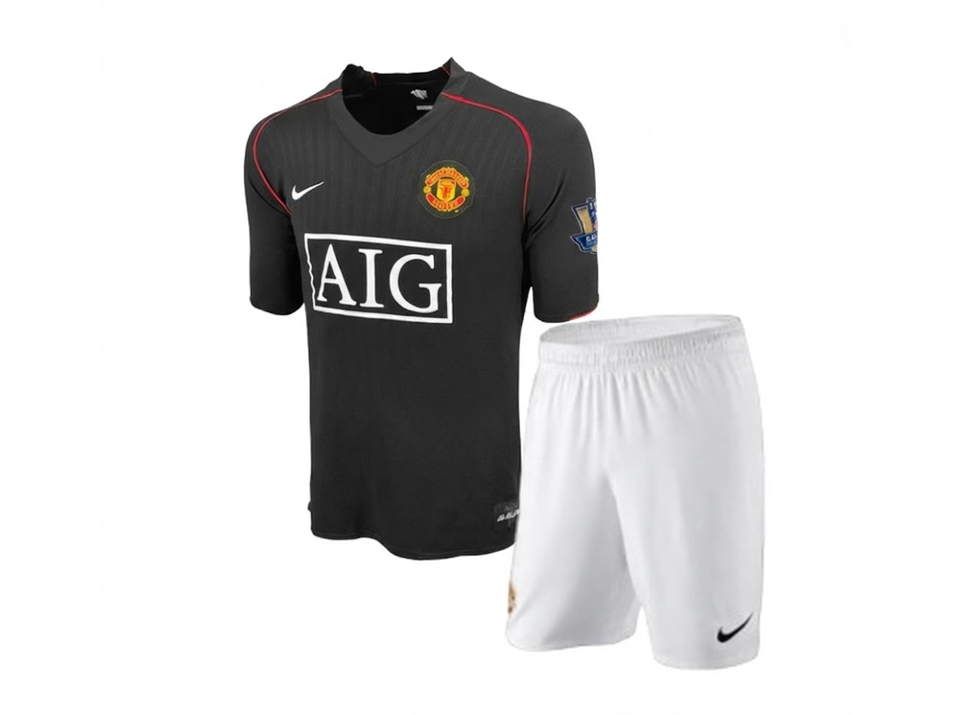 Manchester United retro Kit Criança 2007-08 - COPIE 1