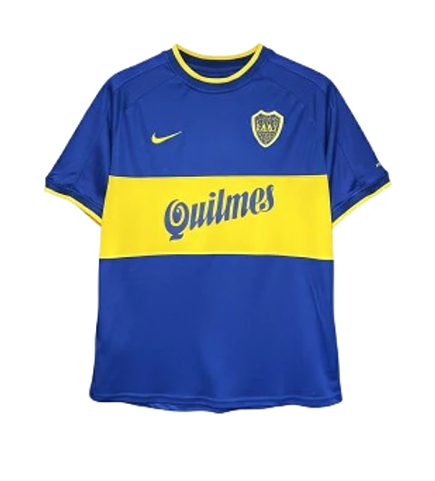 Camiseta retro de Boca Juniors 2000-01