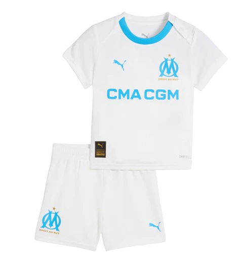 Equipación Olympique de Marsella 2025-26 Infantil