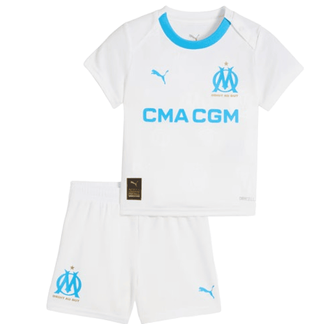 Olympique de Marsella Kit Criança 2025-26 1