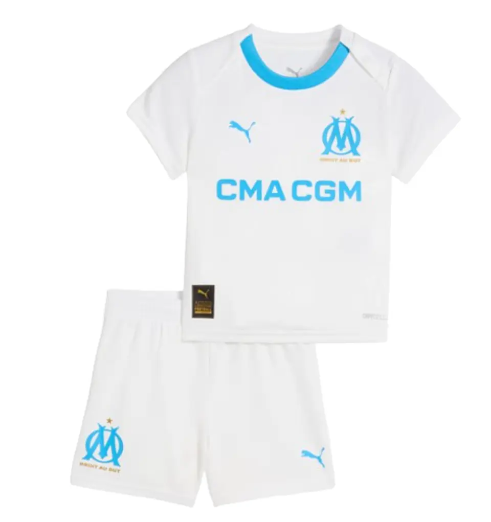 Olympique de Marsella Kit Criança 2025-26 1