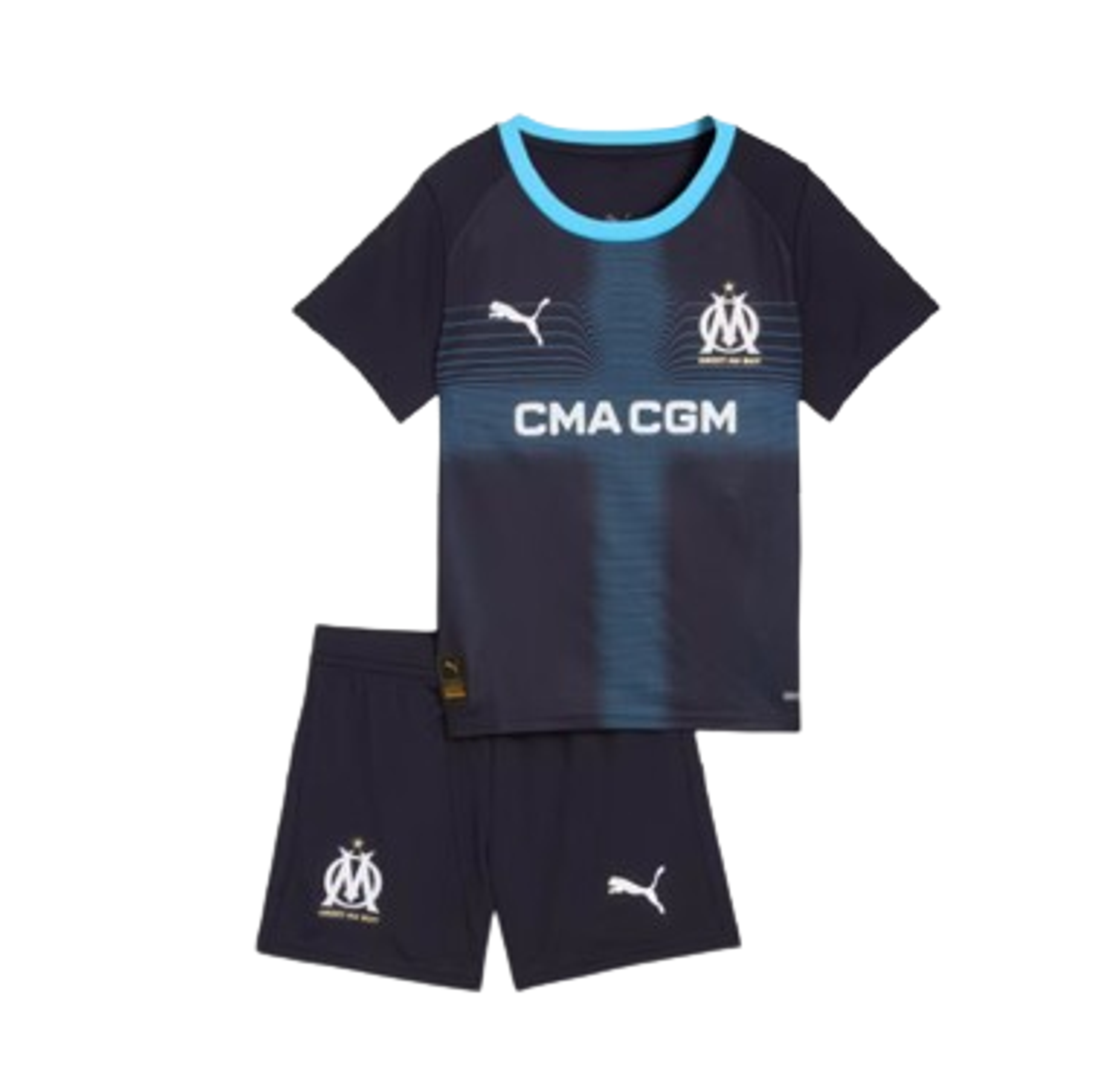 Olympique de Marsella Kit Criança 2025-26 1