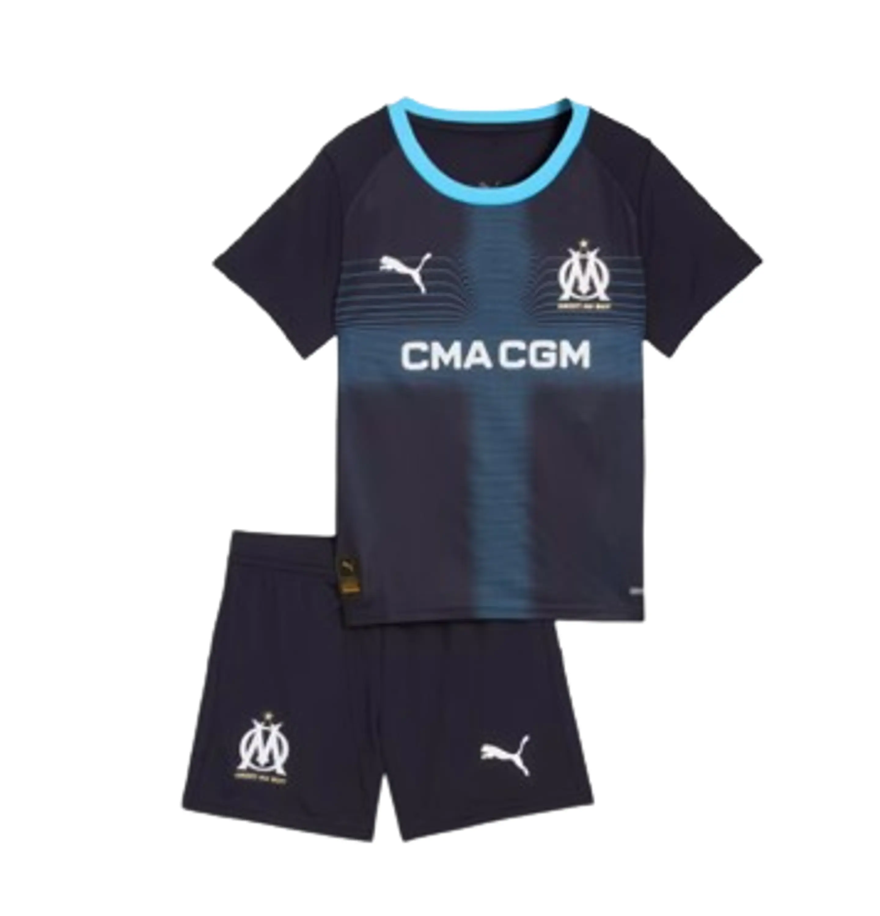 Olympique de Marsella Kit Criança 2025-26 1