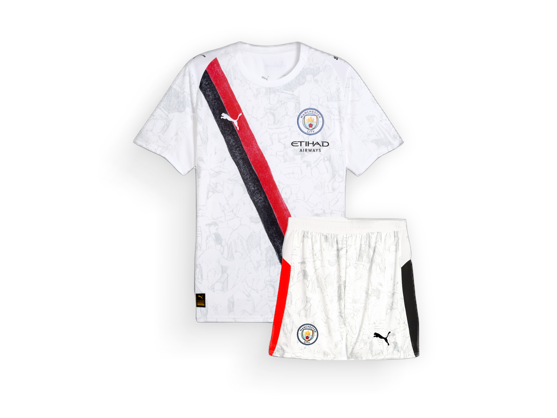 Manchester City Kit Criança 2025-26 1