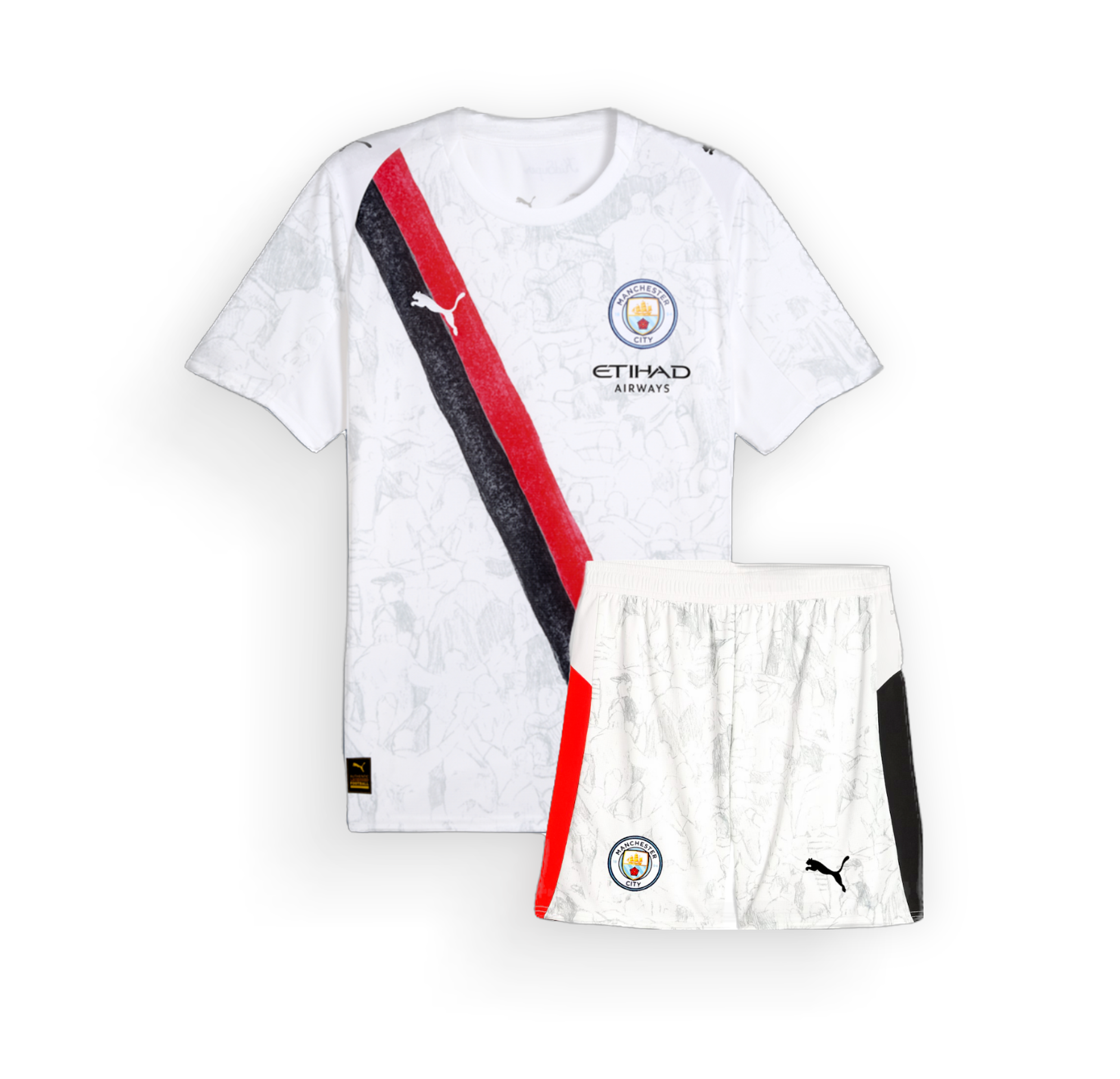 Manchester City Kit Criança 2025-26 1