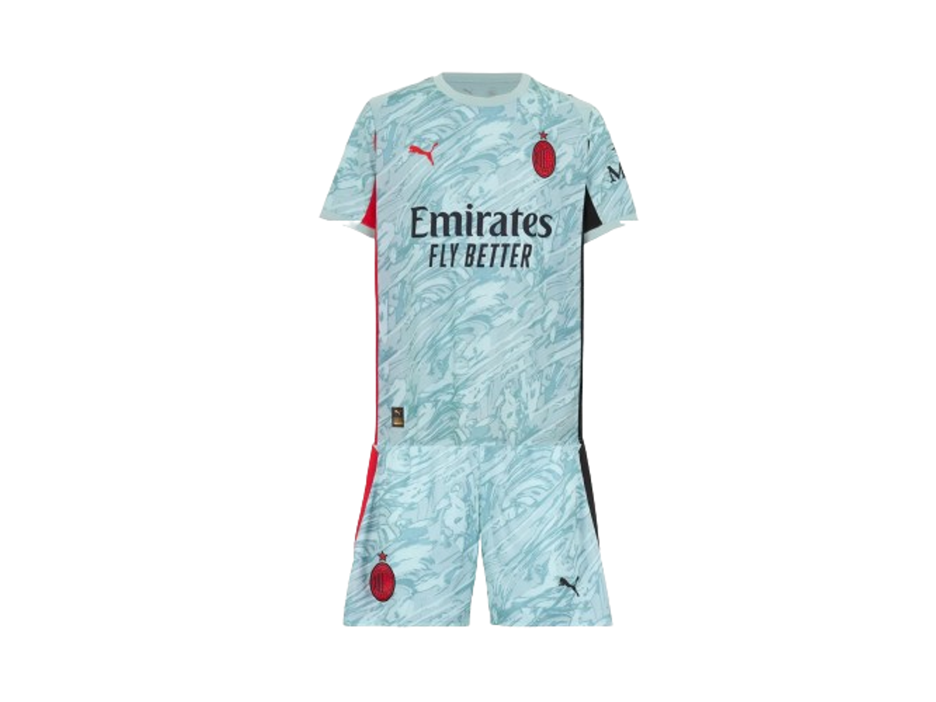 AC Milão aguarda-redes Kit Criança 2025-26 1