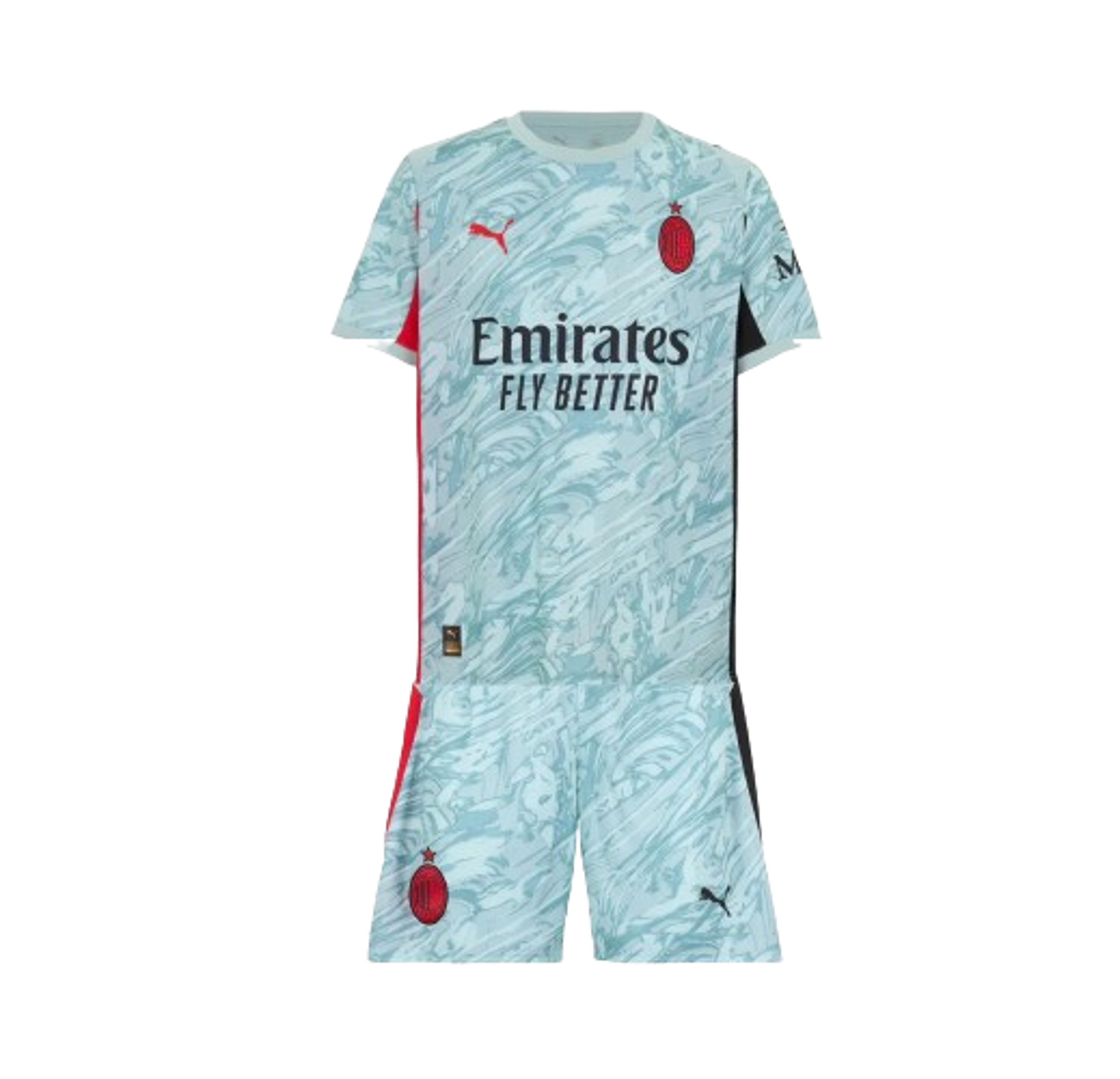 AC Milão aguarda-redes Kit Criança 2025-26 1