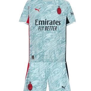 AC Milão aguarda-redes Kit Criança 2025-26