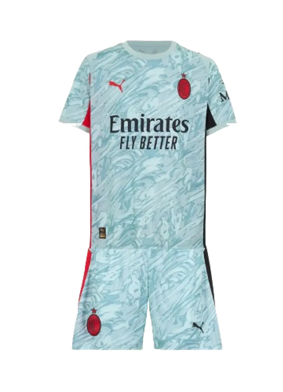 AC Milão aguarda-redes Kit Criança 2025-26 1